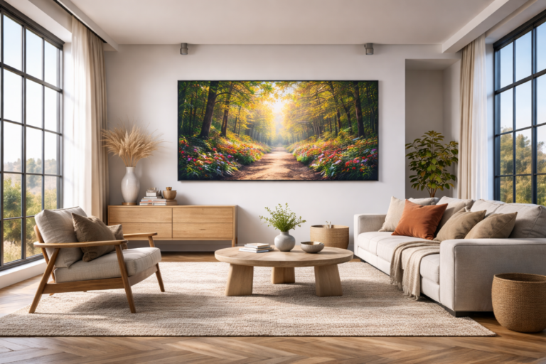 A televízió új szerepe: amikor a képernyő a lakás díszévé válik